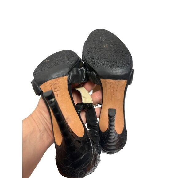 Alexandre Birman Black Heels Sz. 7 - Picture 6 of 8